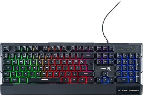 Turbox TR-K115 Siyah Kablolu Oyuncu Klavyesi
