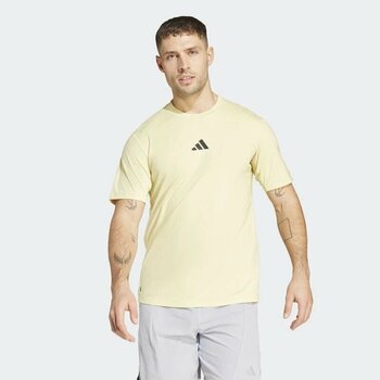 Adidas Je8239 Power 3s Tee Erkek T-shirt Sari S