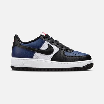 Nike Air Force 1 Af1 Unisex Sneaker Günlük Spor Ayakkabı Lacivert - 39 - Lacivert - Siyah