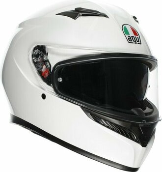 Agv Kask/k3  E2206 Mplk Mono Whıte Configuration - XL