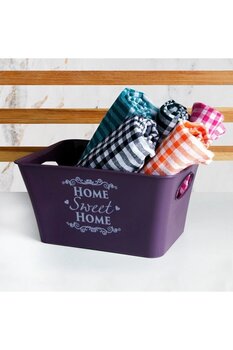 Mirzaade Home Plastik Cok Amaçlı Sepet