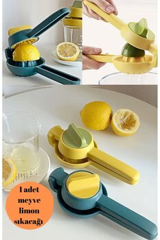 BRE HOME 1 adet meyve limon narenciye sıkacağı, meyve suyu sıkacağı manuel