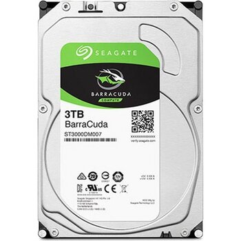 Seagate 3 Tb Seagate 3.5 Barracuda Sata3 5400RPM 256MB ST3000DM007