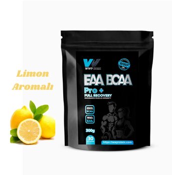 Wwp Eaa Bcaa Pro+ Full Recovery, Tam İyileşme Dayanıklılık + Kas + Bağışıklık . 300G . Limon Aromalı.
