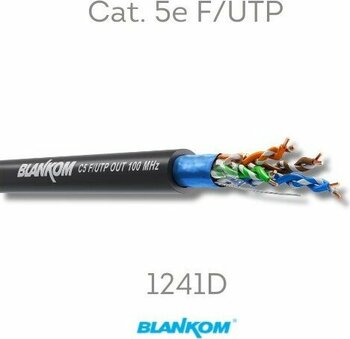 Cat 5e 24/1 Awg F/utp Dış Mekan Pvc Ethernet Kablosu (1 Adet 1 Metreye Tekabül Eder)