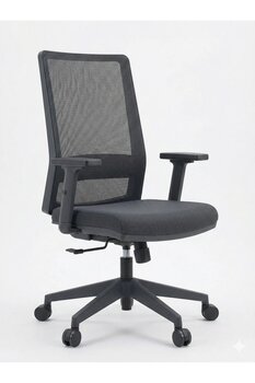 Sempre Ritim Ergonomik Çalışma Koltuğu – Ayarlanabilir Bel Destekli, File Kumaş, Tilt Mekanizmalı