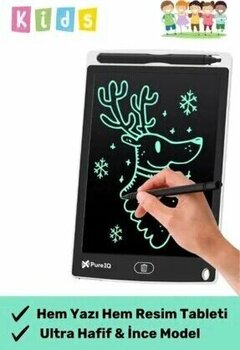 Carlburn Premium Lcd Ekranlı Kalemli Dijital Çizim Tableti Yazı Tahtası Boyama Resim Akıllı Tablet 8,5 İnç