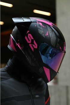 Ls2 Rapıd 2 Race Palımnesıs Mat Siyah-Pembe Kask - XS