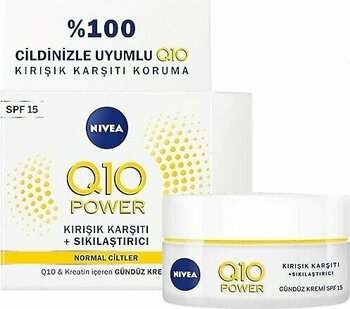 Nivea Q10 50 ml Kırışık Karşıtı Gündüz Bakım Kremi Spf 15