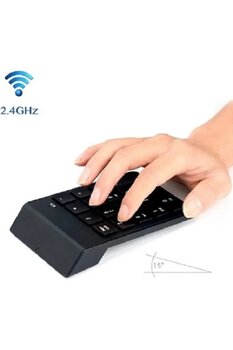 FORTİCO Kablosuz Bluetooth Sayısal Tuş Takımı Numpad - Numerik Klavye - Keypad - Windows Android Ios Uyumlu