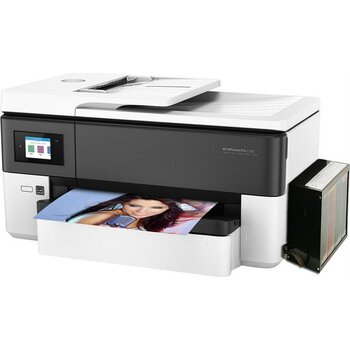 Hp Officejet Pro 7720 Çok Fonksiyonlu A3 Yazıcı + Bitmeyen Kartuş Sistemli + Anakart Yazılımlı - Beyaz