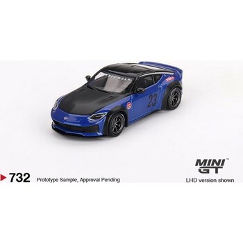 Hot Wheels Mini Gt Nissan Z Lb★natıon Works Seiran Blue 732