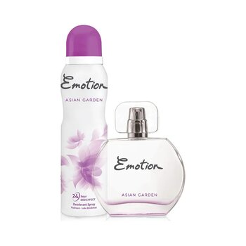 Emotion Asian Garden Kadın Parfüm Edt 50 Ml + Deodorant 150 Ml