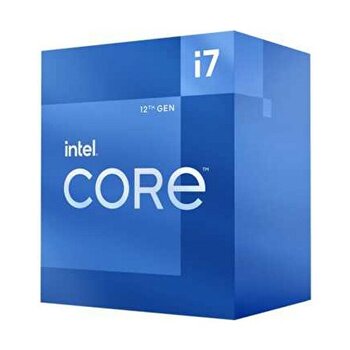 Intel Core i7 12700 2.10GHz 25MB Önbellek LGA1700 Soket UHD 770 Graphics 10nm Kutulu Box İşlemci