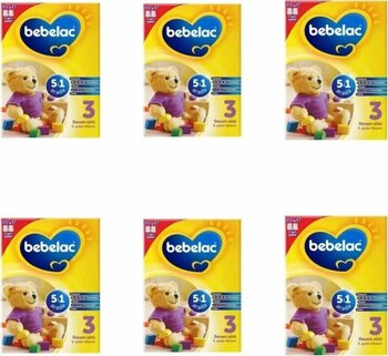 Bebelac 3 Bebek Devam Sütü 800 G 6 Adet