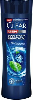 Clear Men Kepeğe Karşı Etkili Şampuan Cool Sport Menthol Ferahlatıcı Mentol Etkisi 350 ml 5 Adet