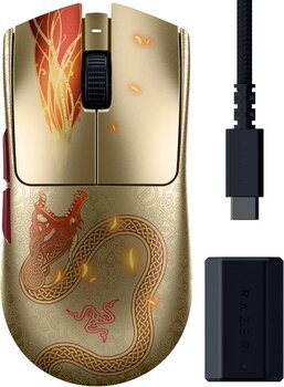 Razer Viper V3 Pro Counter-Strike 2 Dragon Lore - Ultra Hafif Kablosuz E-Spor Oyun Faresi - 55G - 8K