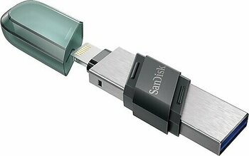 SanDisk iXpand Flash Drive Flip SDIX90N-064G-GN6NN 64 GB Flash Bellek