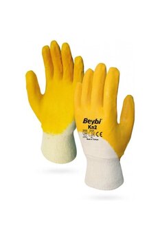 Universal Beybi Nitril Kaplı Pamuk İş Eldiveni Kn2