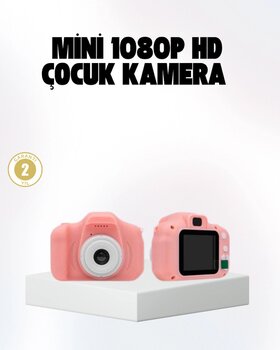 Çocuklar İçin Mini Fotoğraf Makinesi 8mp 1080p Video Ve Darbeye Dayanıklı Toyigoo-566374