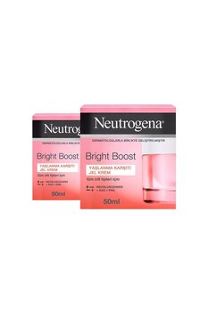 Neutrogena Bright Boost Yaşlanma Karşıtı Jel Krem 50 ml X 2
