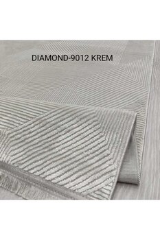 DECOSER HALI Decoser Diamond Koleksiyonu Dokuma Halı DH9012 Krem