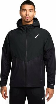 Nike Aeroswift Storm-Fit Aerogami Erkek Siyah Koşu Ceket FZ9039-010