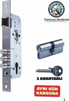 Daf 45 mm 3 Milli Eski Tip Çelik Kapı Kilidi