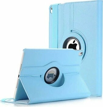 CaseArt iPad Mini 1 Dönebilen Stantlı Mavi Apple iPad Mini 1 Uyumlu Silikon Tablet Kılıfı