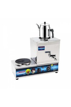 Mizan 1 Demlikli Elektrikli Çay Kazanı 10 Lt Demlik Dahil