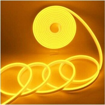 Ice Neon Hortum Işık Led Şerit Aydınlatma 220 Volt Fiş Dahil - 2 m - Amber