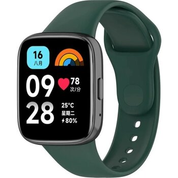 Vintessy Xiaomi Redmi Watch 3 Active Klasik Kordon - Haki Yeşil