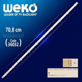 Vestel_65dled_94led_ C_rev00_170403  10 Lensli  70.8 Cm