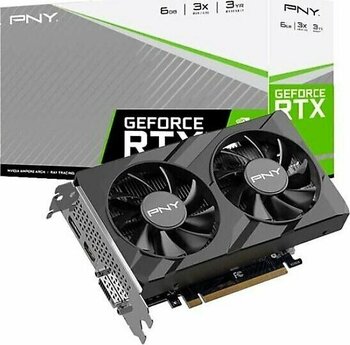 Pny RTX 3050 Verto VCG30506DFXPB1 96 Bit GDDR6 6 GB Ekran Kartı