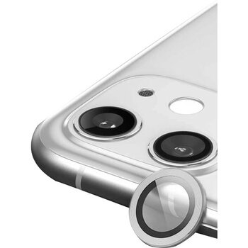 Bucuks Mey Ithalat®  iPhone 11 Raze Metal Kamera Lens - Gümüş