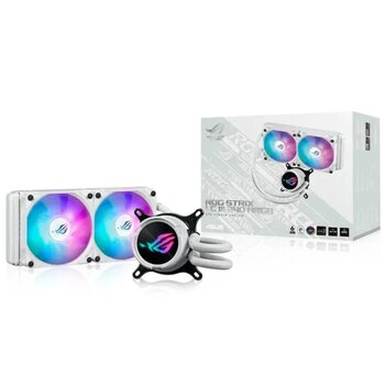 Asus Rog Strix Lc Iii 240 Argb White Edition 240mm İşlemci Sıvı Soğutucusu Beyaz 90rc00s2-M0uay0