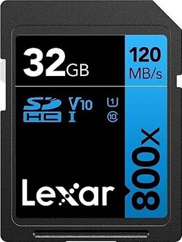 Lexar Blue Series 800x LSD0800032G-BNN Class 10 UHS-I U1 V10 32 GB Hafıza Kartı