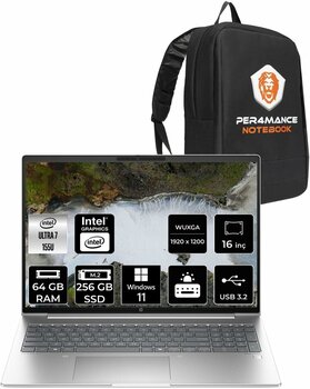 HP ProBook 460 İntel Core Ultra 7 155U 64GB 256GB SSD 16'' WUXGA W11H A23BCEA & PER4 ÇANTA