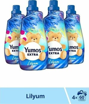 Yumoş Extra Konsantre Yumuşatıcı Lilyum 1440 ml 4 Adet Yüksek Emicilik ve Kolay Kullanım - Standart