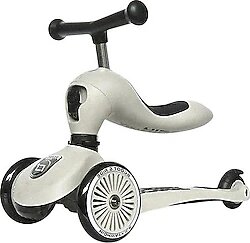 Scoot And Ride Highwaykick 1 Gri Oturaklı 3 Tekerlekli Çocuk Scooter