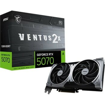 Msı Geforce RTX5070 12G Ventus 2x Oc 12GB Gddr7 192BIT 1xhdmı 3xdp Ekran Kartı
