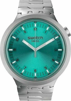 Swatch Big Bold Irony Aqua Shimmer SB07S100G Kol Saati