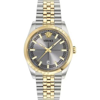 Versace VRSCVE5M00426 Erkek Kol Saati - Altın - Gümüş
