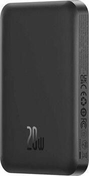 Baseus Mgsafe Mini 5000 mAh Siyah Kablosuz Şarjlı Powerbank