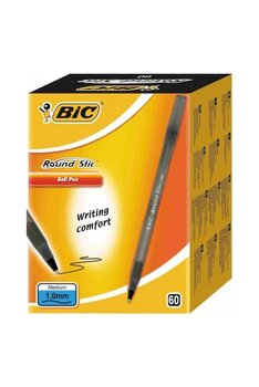 Bic Round Stıck Medıum Tükenmez Kalem Siyah