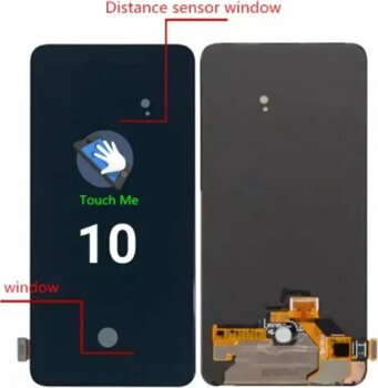 Oppo Reno 10x Zoom Lcd Ekran Dokunmatik Servis Hk Siyah