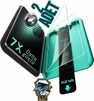 Lopard 2 Adet iPad Air/pro 11" 13" 10.9" (2024-2025) Ultrafit Classic Temperli Cam Uygulama Aparatlı Ekran Koruyucu - Şeffaf