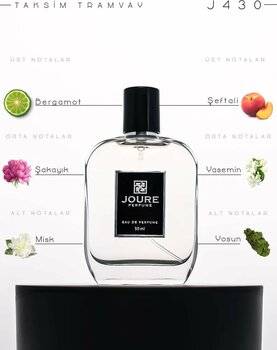 Joure Perfume J430 - Beyaz Çiçekler Fresh Meyveli Kokulu 50ml Kalici Edp Unisex Parfüm