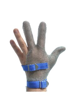 Moonstar Koruyucu Çelik Eldiven 3 Parmak Large / BMGLV-02L