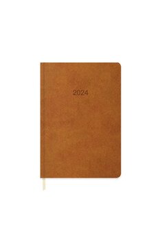 Keskin Color Termo Deri 2024 Kahverengi 16 x 24 Ajanda